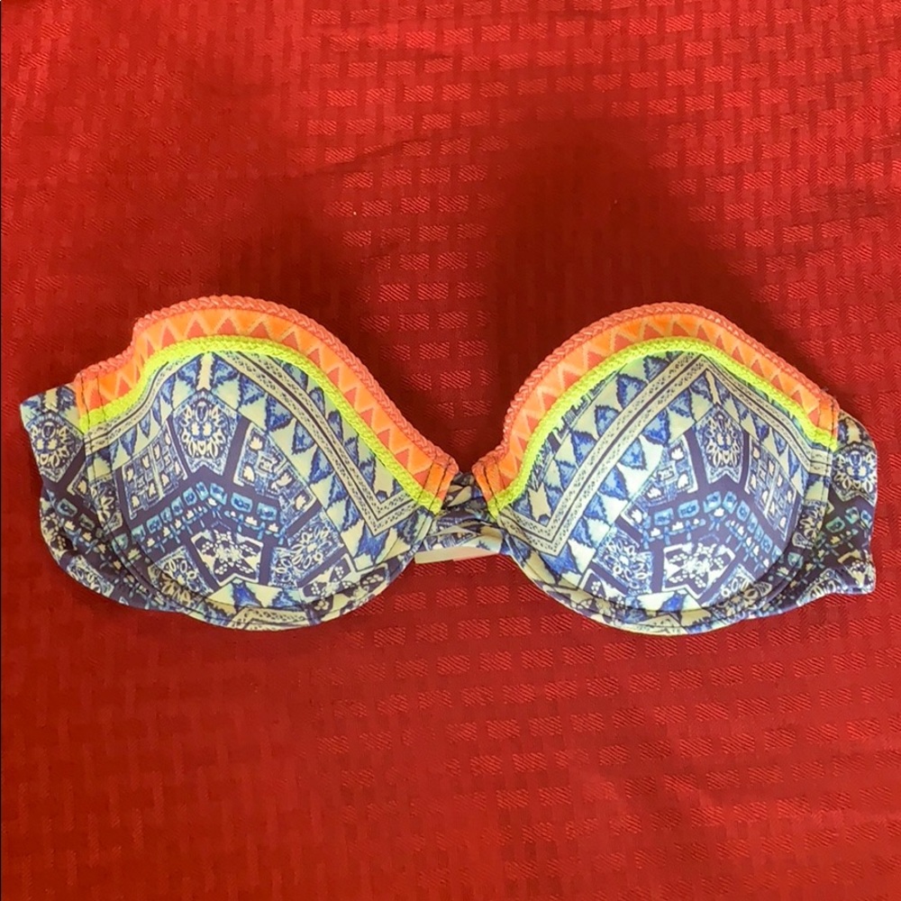 Strapless Victoria Secret swim top
